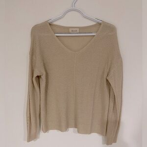 Knitted long sleeve shirt